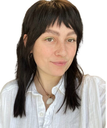 Close up portrait of Locke stylist Lillie